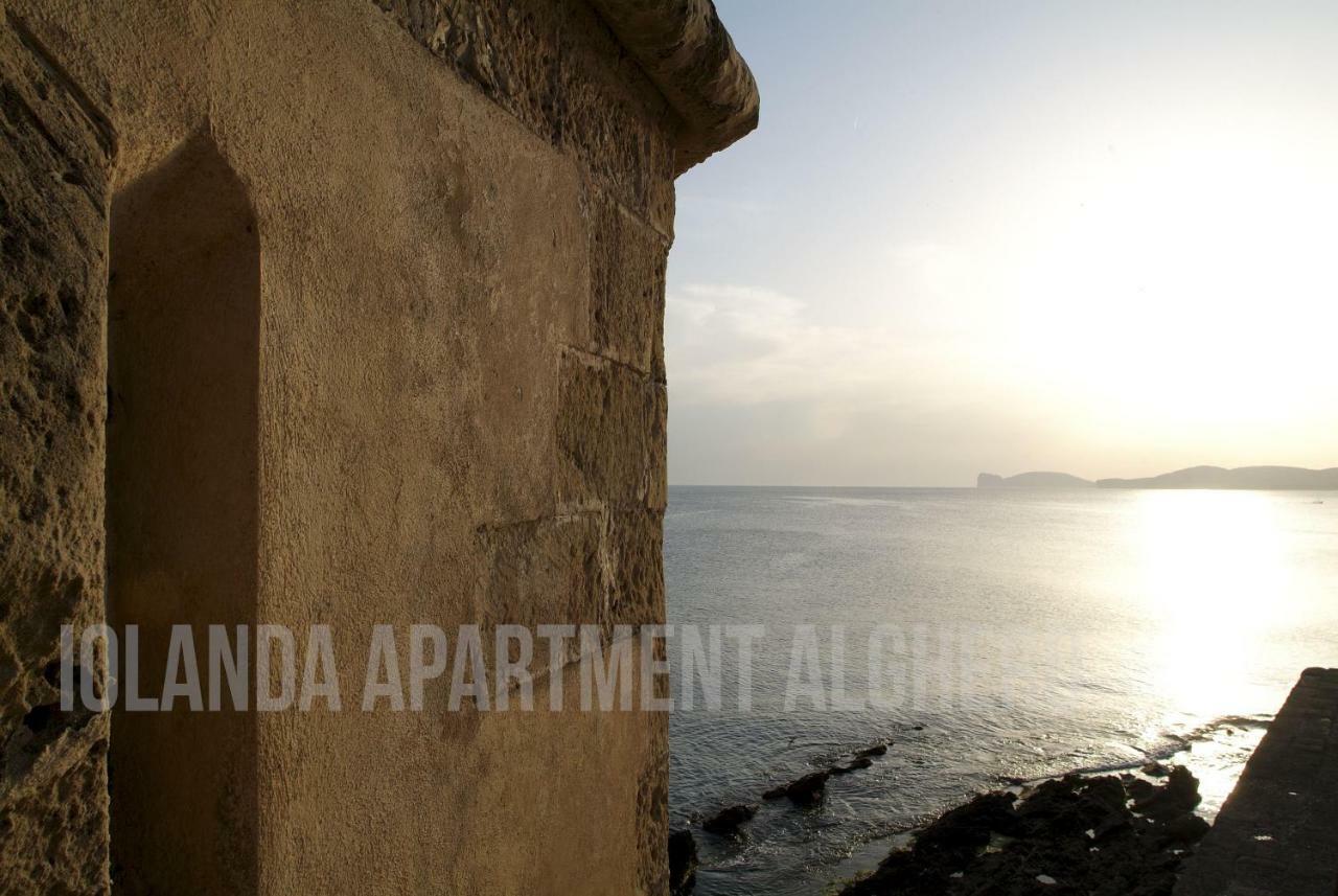 Iolanda Apartment 30M From Seaside Alghero Eksteriør billede