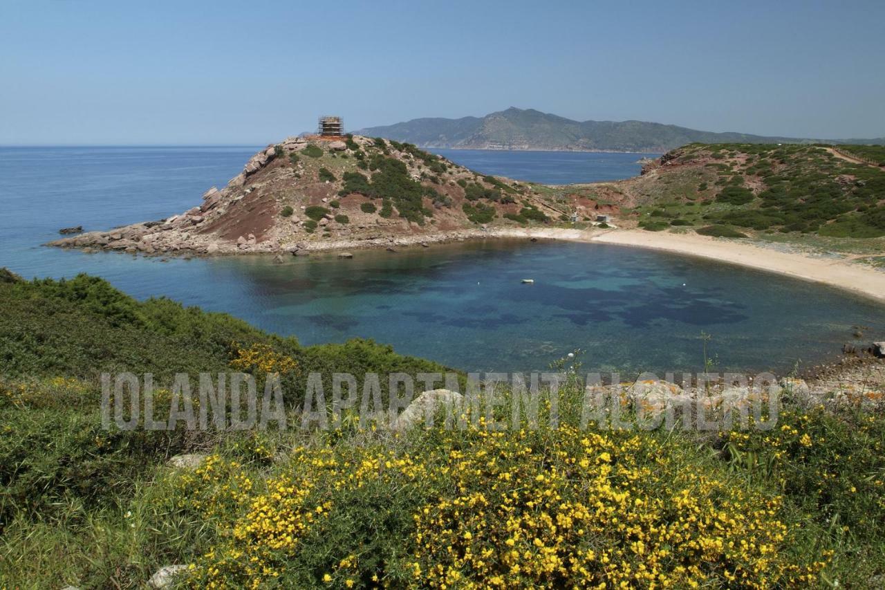 Iolanda Apartment 30M From Seaside Alghero Eksteriør billede