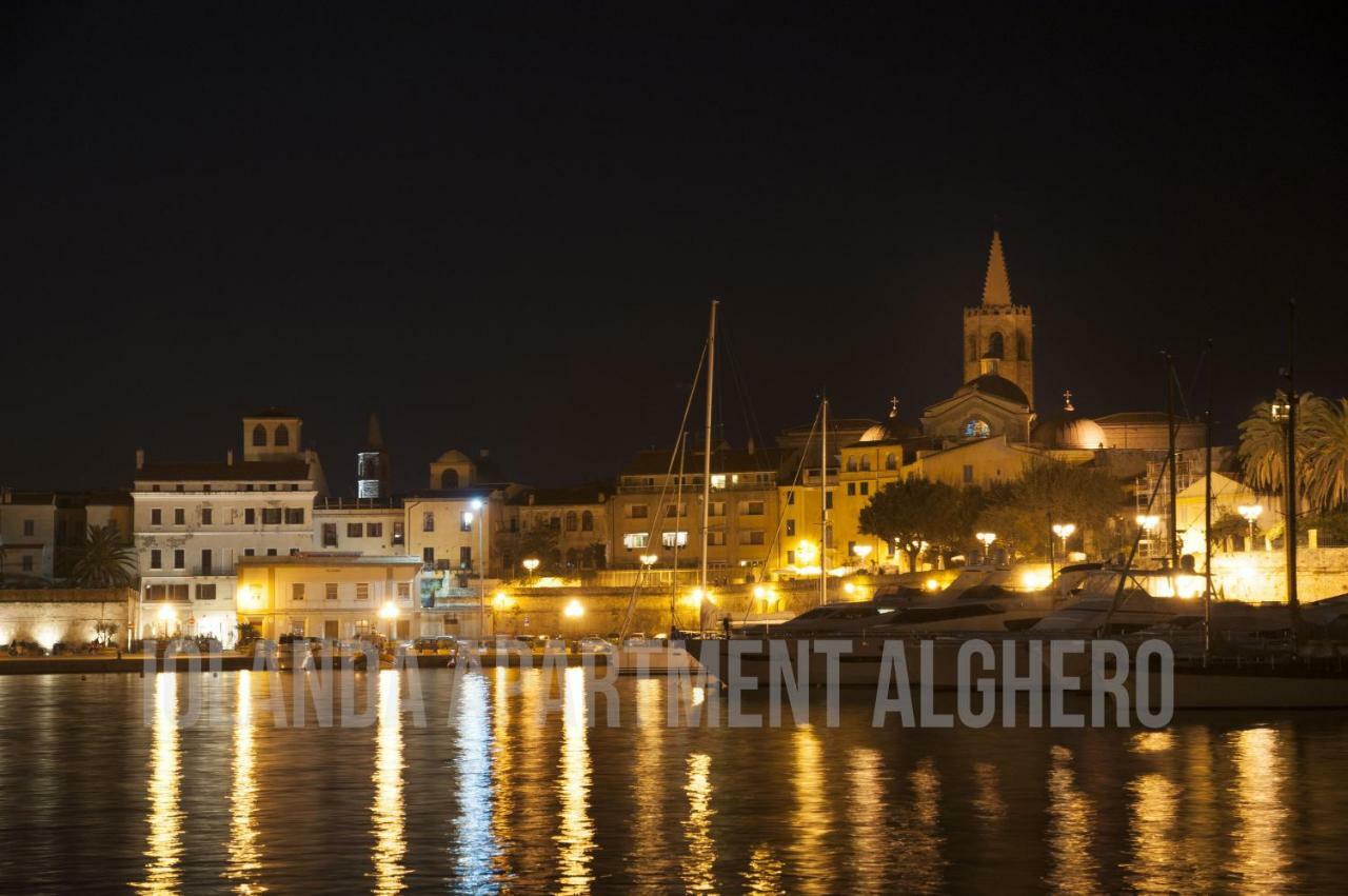 Iolanda Apartment 30M From Seaside Alghero Eksteriør billede